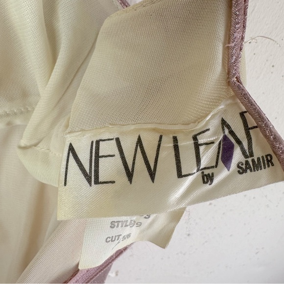 Vintage Pink Metallic Lamé Disco Mermaid Barbie Dress - Picture 5 of 6